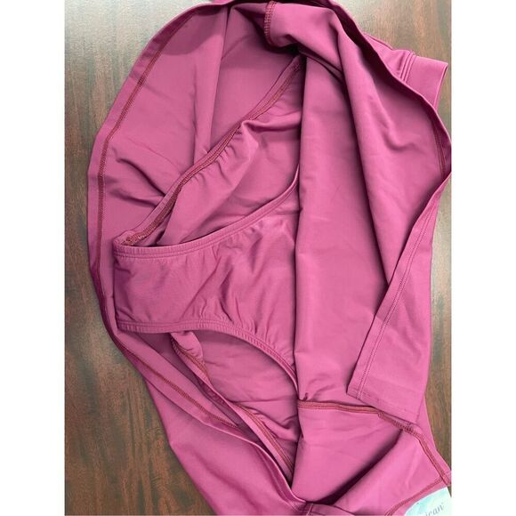 NWT American Beach X Maurices Plum Colored Swim Skirt Size Large - Picture 9 of 9